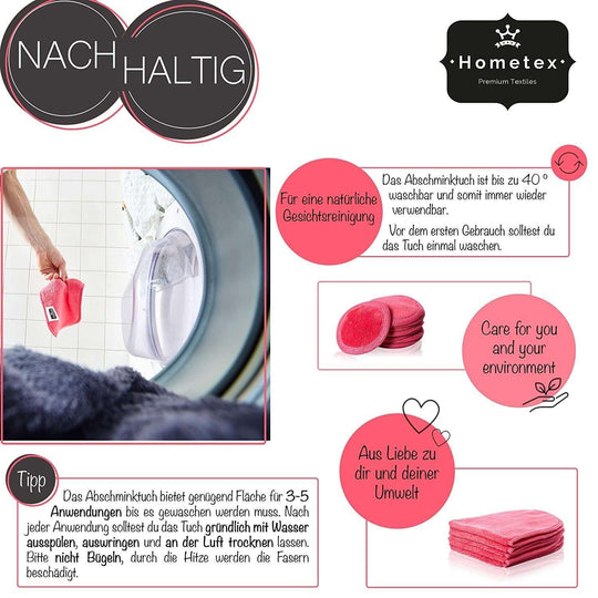 Make-Up Entferner Tuch Mikrofaser Abschminktücher