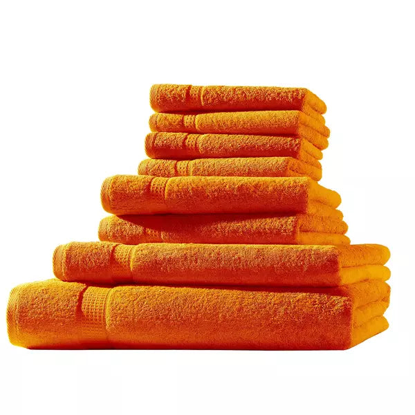 XL 8tlg. Set Handtücher | 500 g/m² | 100 % Baumwolle
