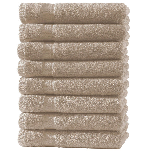 8er Set Gästetücher | 500 g/m² | 100 % Baumwolle