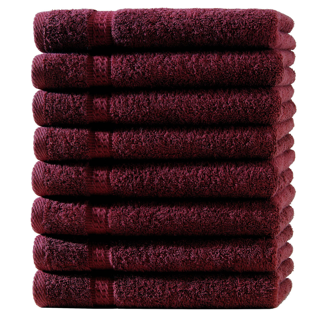 8er Set Gästetücher | 500 g/m² | 100 % Baumwolle