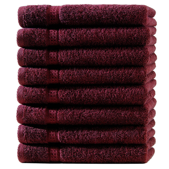 8er Set Gästetücher | 500 g/m² | 100 % Baumwolle