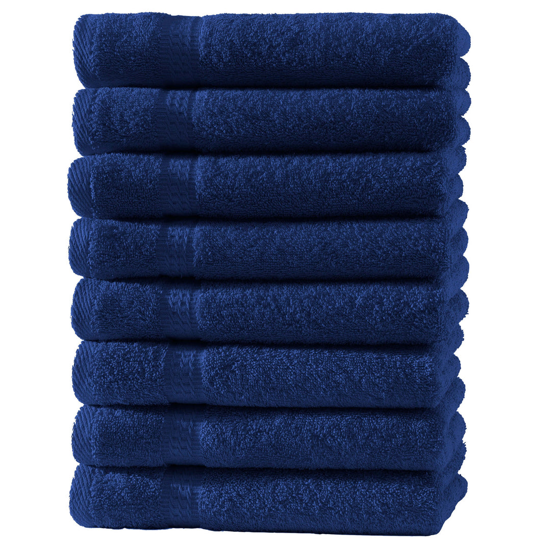 8er Set Gästetücher | 500 g/m² | 100 % Baumwolle
