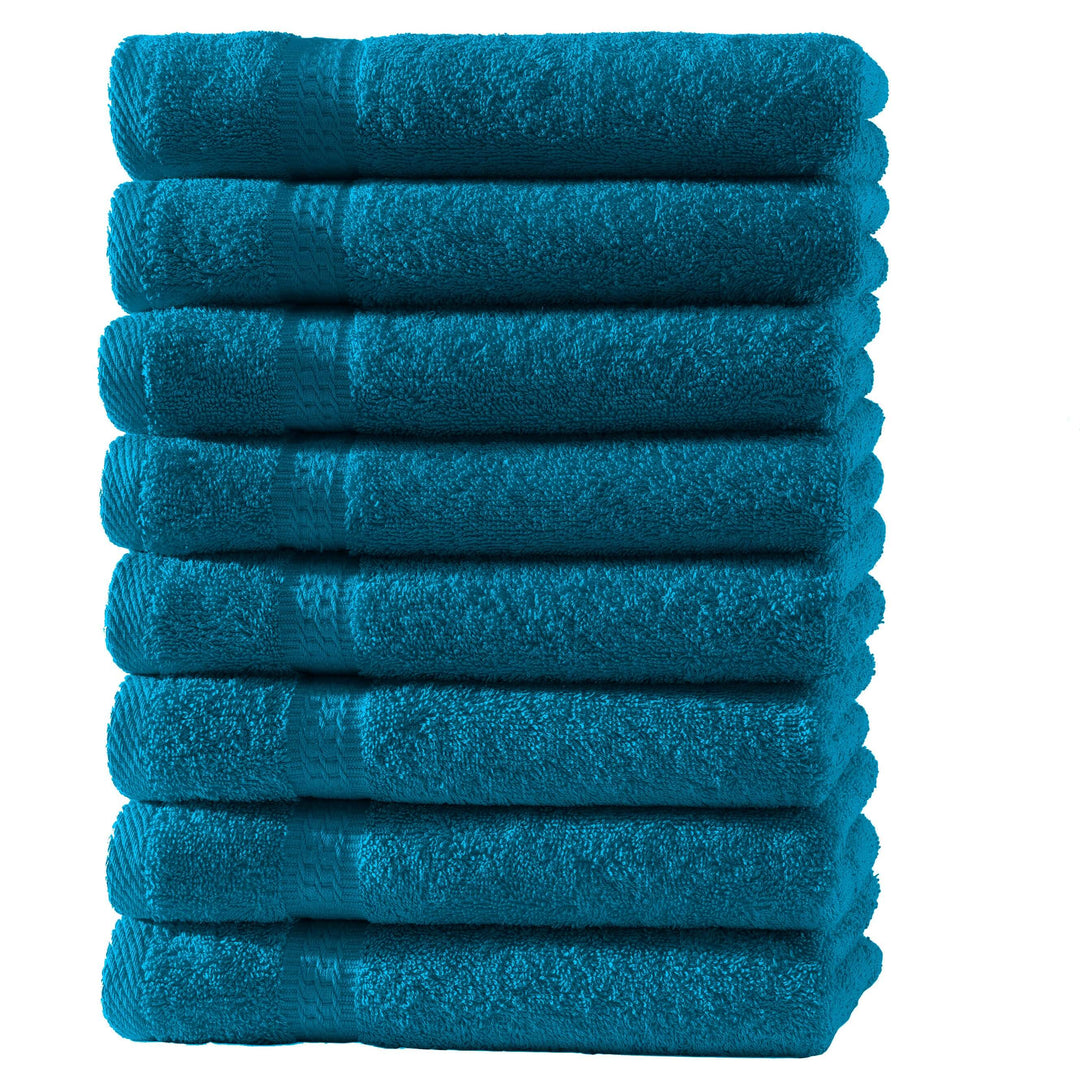 8er Set Gästetücher | 500 g/m² | 100 % Baumwolle