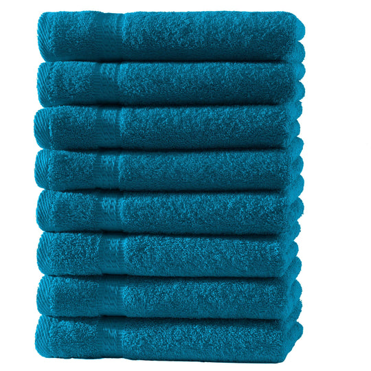 8er Set Gästetücher | 500 g/m² | 100 % Baumwolle