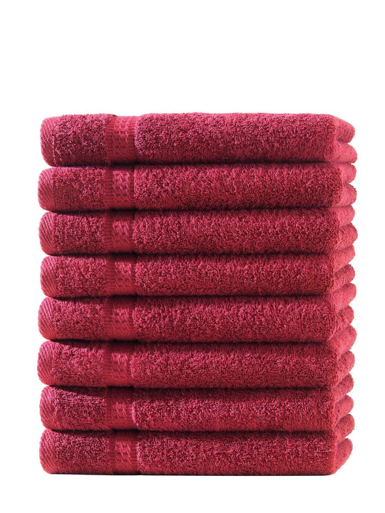 8er Set Gästetücher | 500 g/m² | 100 % Baumwolle
