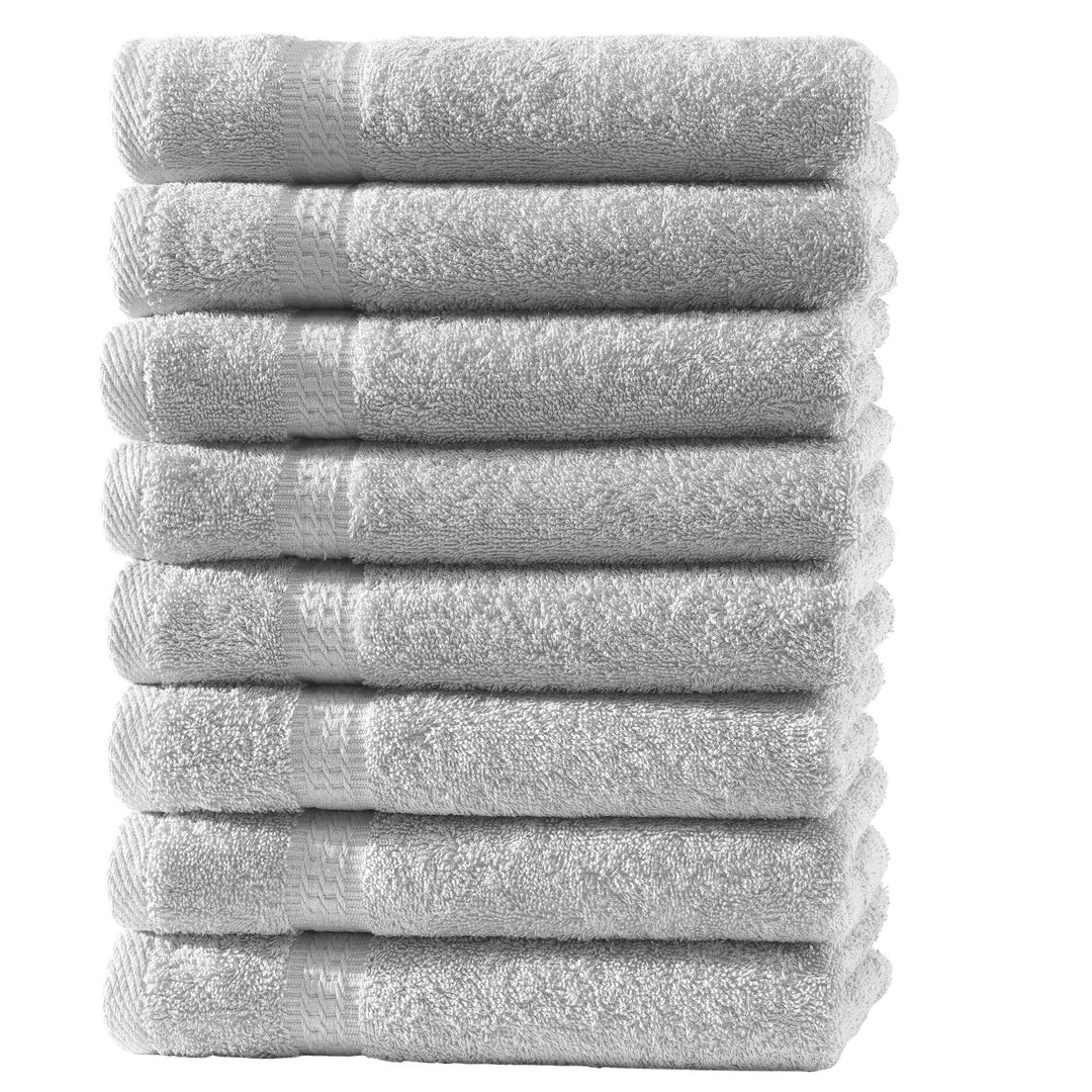 8er Set Gästetücher | 500 g/m² | 100 % Baumwolle