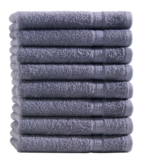 8er Set Gästetücher | 500 g/m² | 100 % Baumwolle