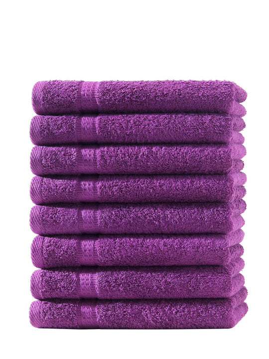 8er Set Gästetücher | 500 g/m² | 100 % Baumwolle