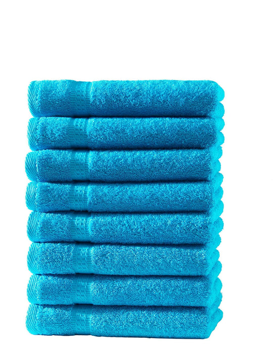 8er Set Gästetücher | 500 g/m² | 100 % Baumwolle