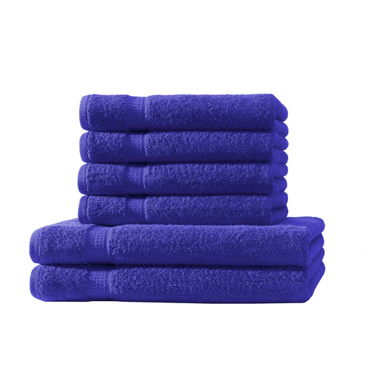 2er Set Duschtücher &amp; 4er Set Handtücher | 500 g/m² | 100 % Baumwolle