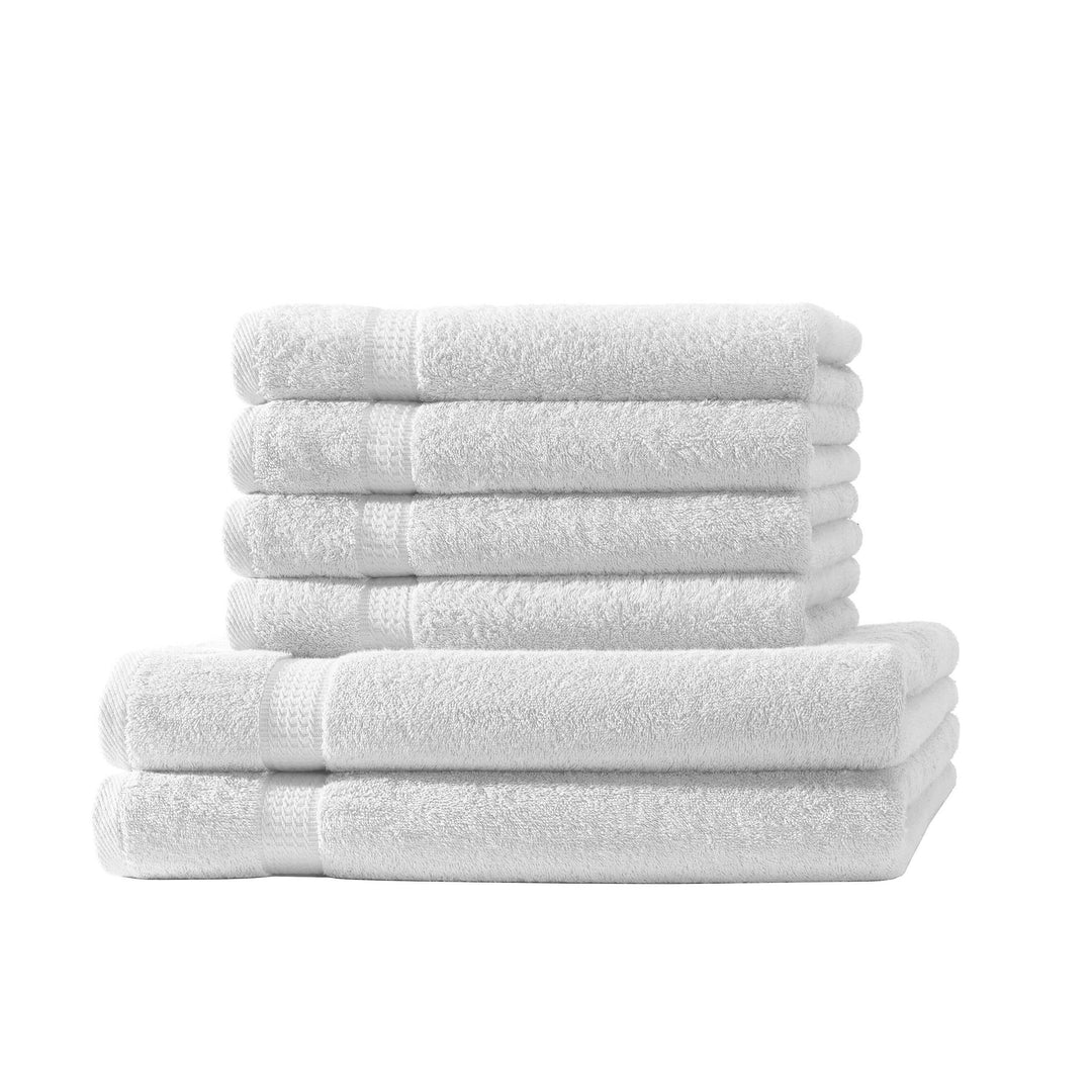 2er Set Duschtücher &amp; 4er Set Handtücher | 500 g/m² | 100 % Baumwolle