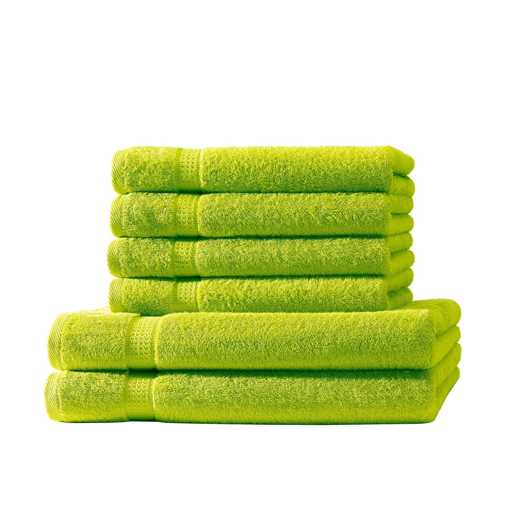 2er Set Duschtücher &amp; 4er Set Handtücher | 500 g/m² | 100 % Baumwolle
