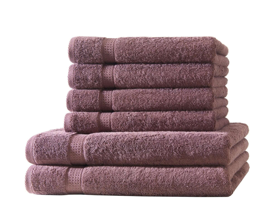 2er Set Duschtücher &amp; 4er Set Handtücher | 500 g/m² | 100 % Baumwolle