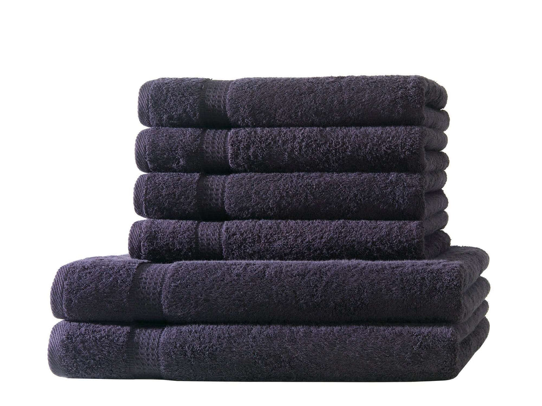 2er Set Duschtücher &amp; 4er Set Handtücher | 500 g/m² | 100 % Baumwolle
