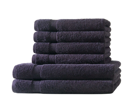 2er Set Duschtücher &amp; 4er Set Handtücher | 500 g/m² | 100 % Baumwolle