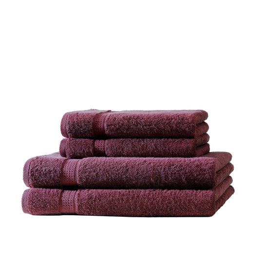 2er Set Duschtücher &amp; 2er Set Handtücher | 500 g/m² | 100 % Baumwolle