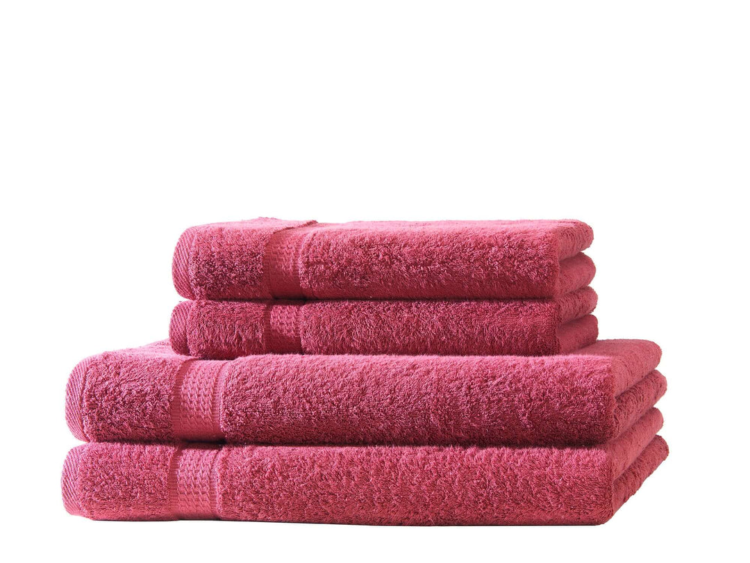 2er Set Duschtücher &amp; 2er Set Handtücher | 500 g/m² | 100 % Baumwolle