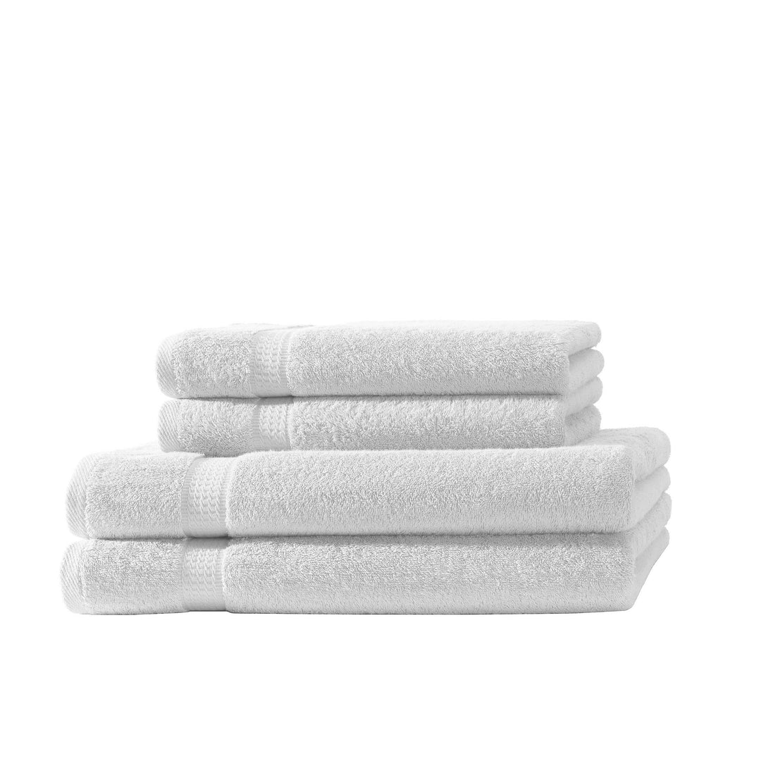 2er Set Duschtücher &amp; 2er Set Handtücher | 500 g/m² | 100 % Baumwolle