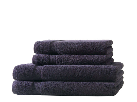 2er Set Duschtücher &amp; 2er Set Handtücher | 500 g/m² | 100 % Baumwolle