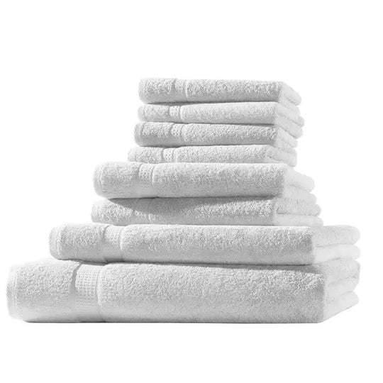 XL 8tlg. Set Handtücher | 500 g/m² | 100 % Baumwolle